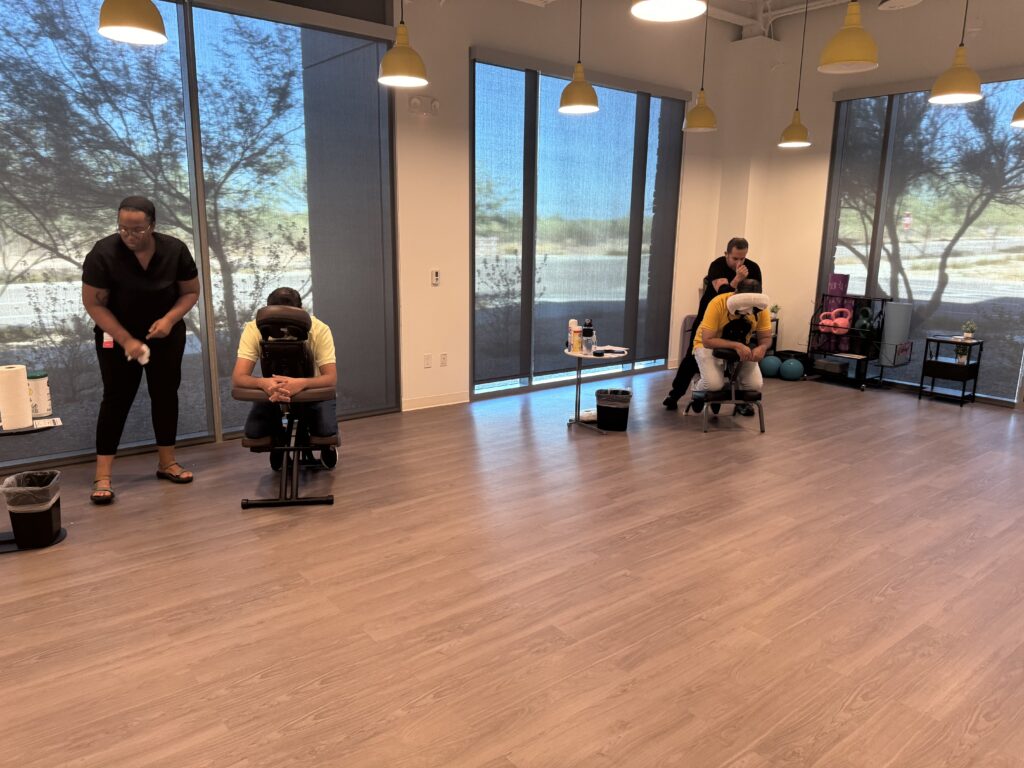 Benefits of Chair Massage at Corporate Events