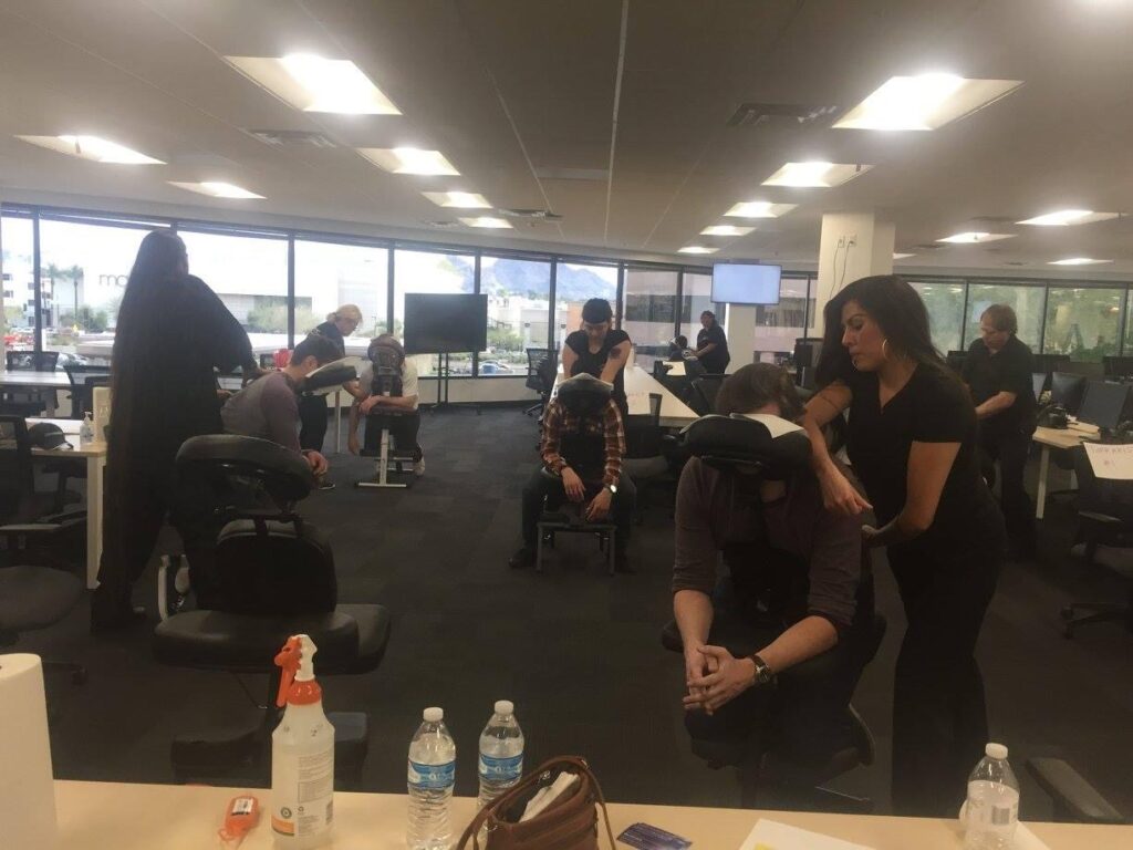 Chair Massage for Corporate Events