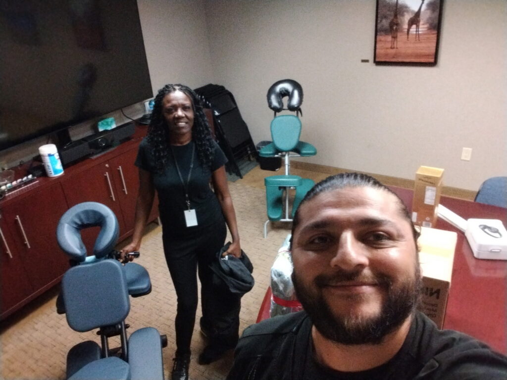 Chair Massage at Los Angeles
